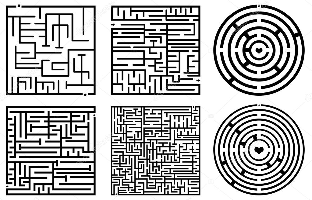 Maze illustration