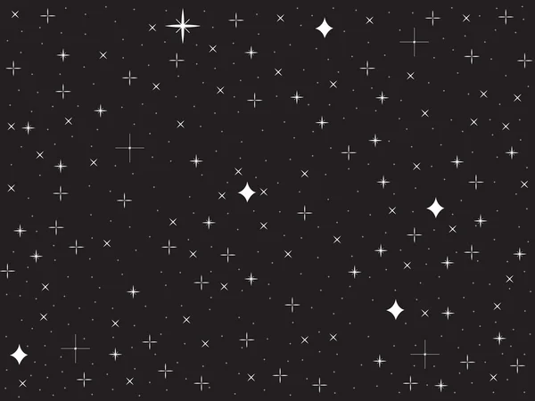 Estrellas Fondo — Vector de stock