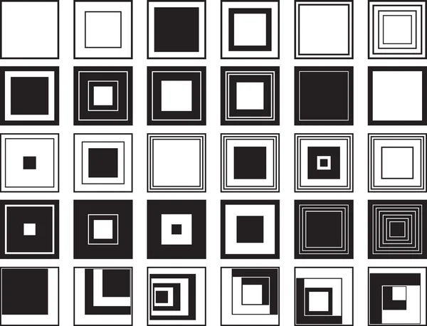 Squares — Stock Vector