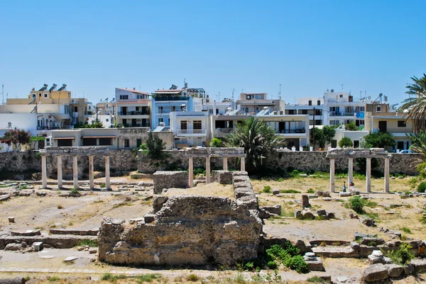 Harabeleri antik gymnasion, kos Adası, Yunanistan