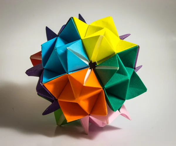 Geometriska origami Stockbild