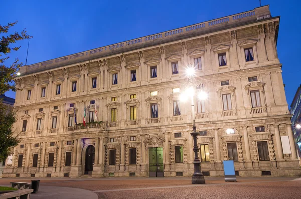 Palazzo marino piazza della scala, milan — Stok fotoğraf