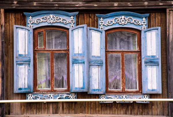 Типичный русский дом — стоковое фото