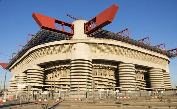 San siro-stadion, Milanos — Stock fotografie