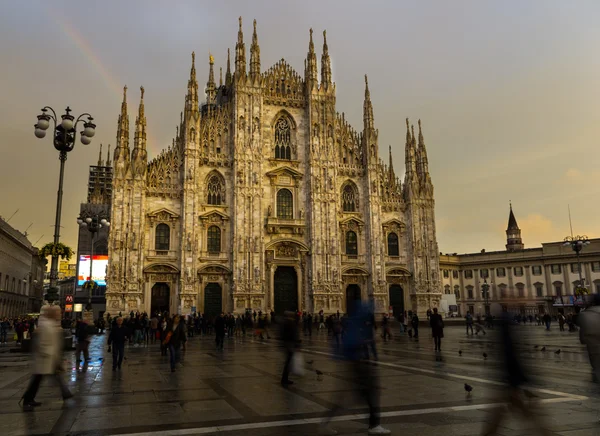 Milano au coucher du soleil — Photo