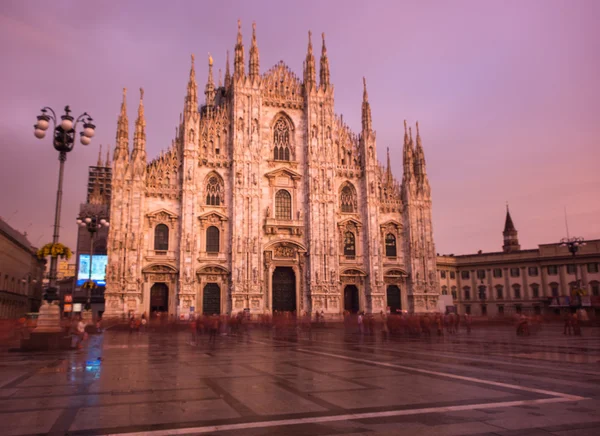 Milano o zachodzie słońca — Zdjęcie stockowe