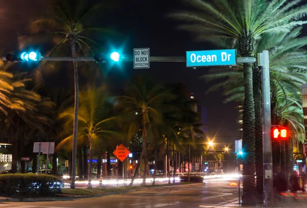 Miami, ocean drive — Stock fotografie