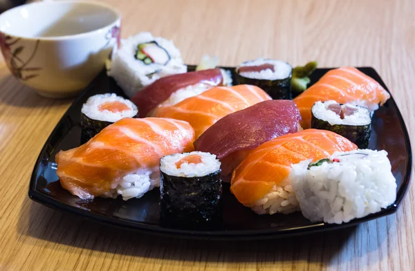 Sushi-Komposition — Stockfoto