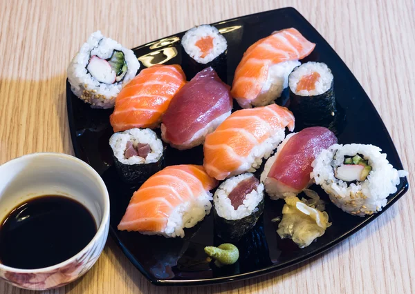 Composição do sushi — Fotografia de Stock