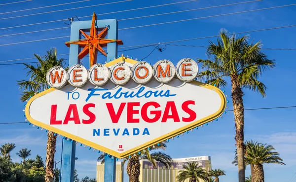 Välkommen till fabulous las vegas — Stockfoto