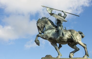 heykeli rodrigo diaz de bivar balboa Park, san diego