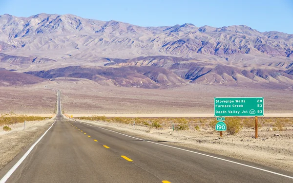 Paisagem de Death Valley, Califórnia — Fotografia de Stock