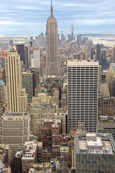 Schilderachtige uitzicht op de stad van New york — Stockfoto