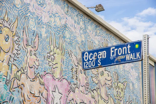 Ocean Front at Venice Beach, California — стоковое фото