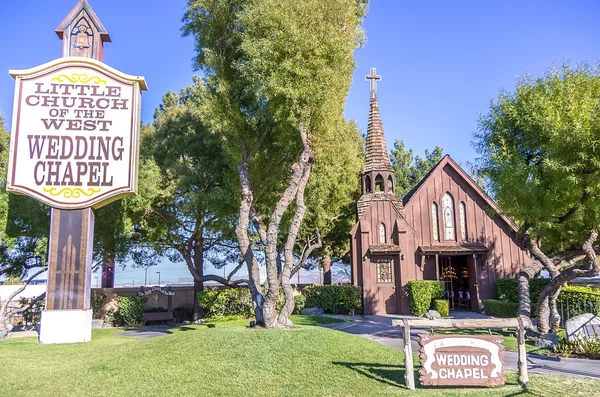 Little Church of the West Wedding Chapel — Stock Photo, Image