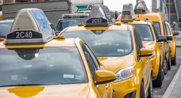 Nowym Jorku taksówek — Zdjęcie stockowe