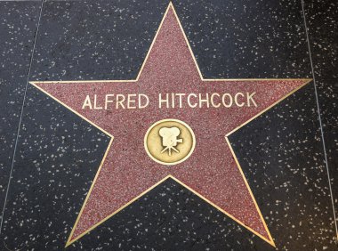 Alfred hitchcock hollywood Şöhret Kaldırımı yıldız