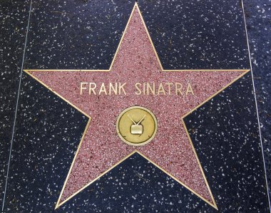 Frank Sinatra star on the Walk of Fame