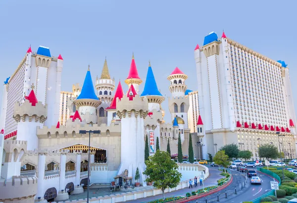 Отель и казино Ecalibur, Лас-Вегас — стоковое фото