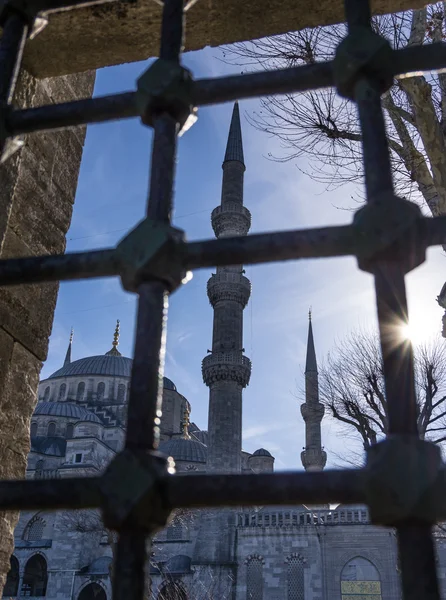 Blå moskeen, Istanbul – stockfoto