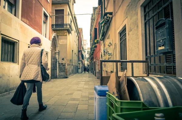 ヴェネツィア都市生活 — ストック写真