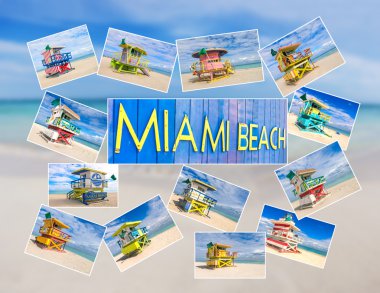 Miami beach kartpostallar