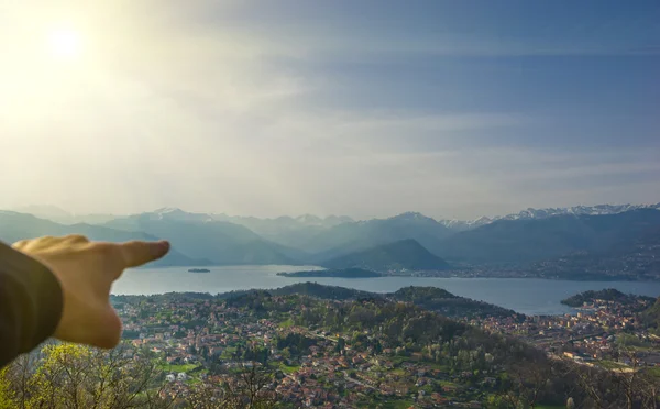 Landschap in Italië — Stockfoto