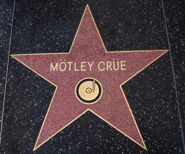 Şöhret Kaldırımı'nda Motley crue yıldız