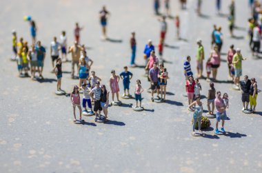 minyatür turist