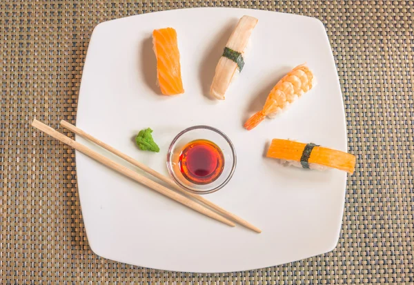 Composição do sushi — Fotografia de Stock