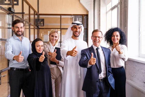 Reunión Del Equipo Negocios Corporativos Multiétnicos Oficina Para Plan Estratégico — Foto de Stock