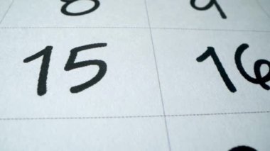 Takvim. 2022 yılı. Takvimdeki tarihler