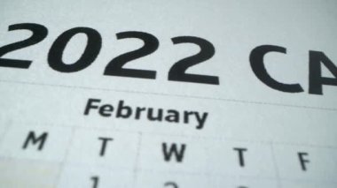 Mutlu yıllar 2022. Gelecek yılın şubat ayında. Makro atış kaydırağından. 4K