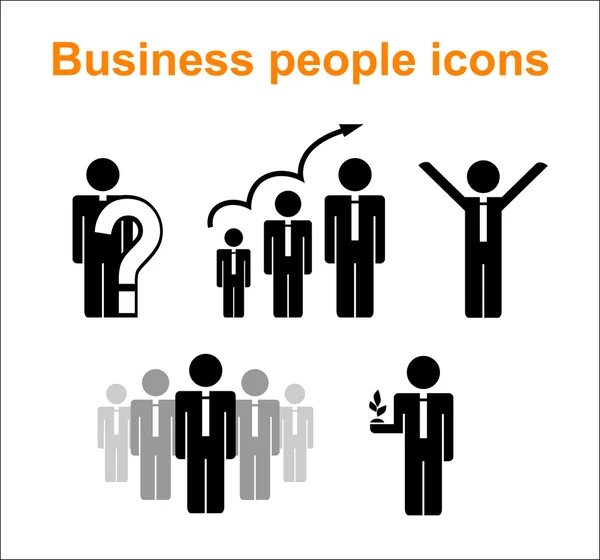 iş insanlar simgeler