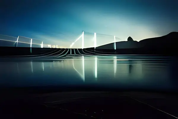 Köprüden güzel bir ışık