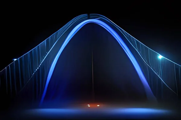 Geceleri parlayan Köprüsü