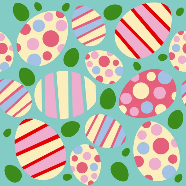 Easter vector seamless pattern — Stock Vector