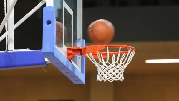 Basketbol filesi — Stok video