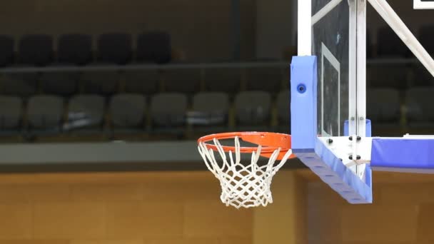 Basketbal net — Stockvideo