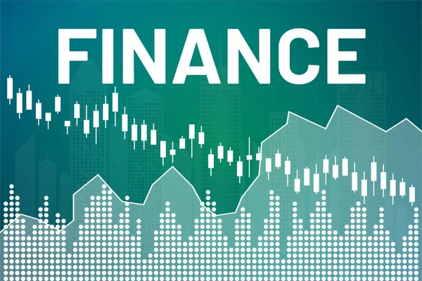 Stock Market Sector Finance Change Price Financial Markets Text Finance — Stock Vector