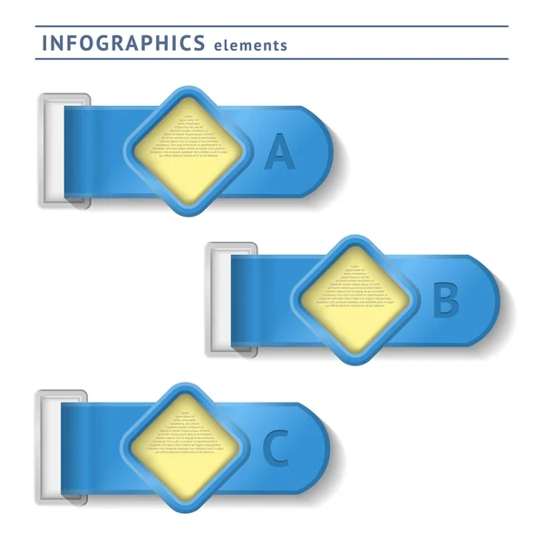 Éléments d'infographie. Modèle de conception. Mise en page graphique ou site web — Image vectorielle