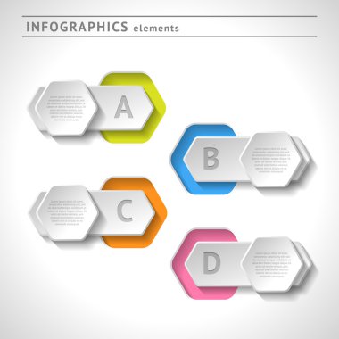 iş infographics elemanları. modern tasarım şablonu. soyut web veya grafik düzeni