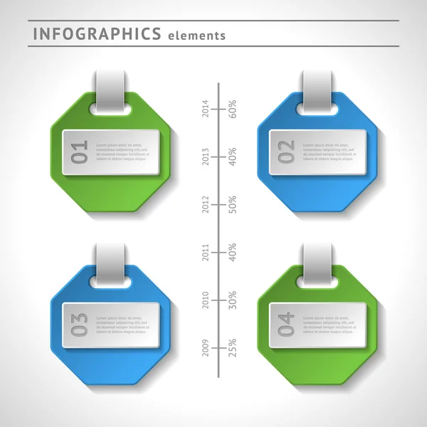 Επιχείρηση infographics στοιχεία. πρότυπο σύγχρονης σχεδίασης. αφηρημένη web ή διάταξη του γραφικού — Διανυσματικό Αρχείο