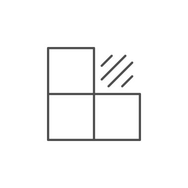 Seramik fayanslar çizgi ana simgesi