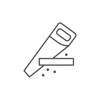 Kesme işlemi satır ana hatları simgesi