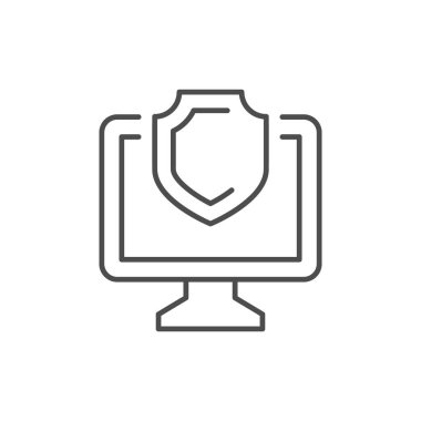 Bilgisayar koruma hattı ana hat simgesi