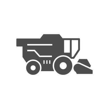 Tarımsal hasatçı kabartma simgesini birleştir