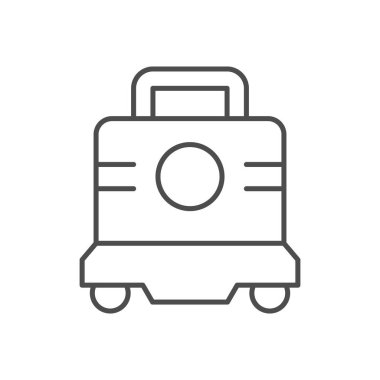 Dükkan vakum hattı ana hatları simgesi