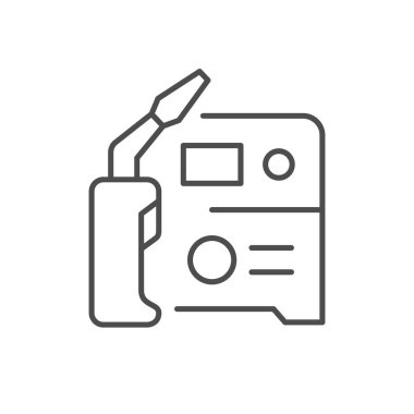 Kaynak aparatları satır ana hatları simgesi