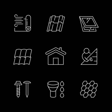 Çatı çizgisi simgelerini ayarla